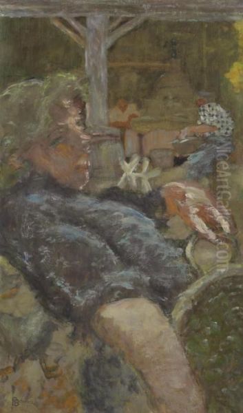 Le Pressoir Au Grand-lemps Oil Painting by Pierre Bonnard