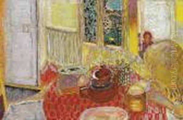 Le Petit Dejeuner Oil Painting by Pierre Bonnard