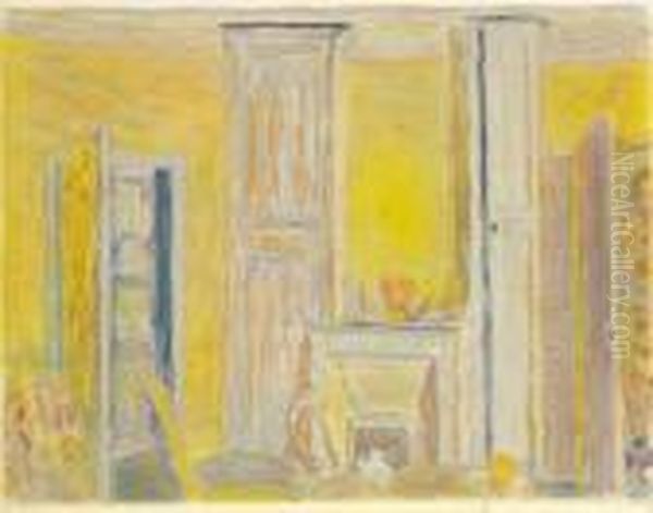 La Chambre Jaune Oil Painting by Pierre Bonnard