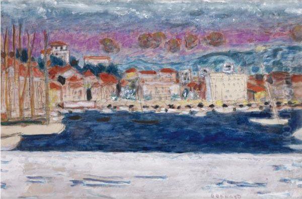 Le Port De Cannes Oil Painting by Pierre Bonnard