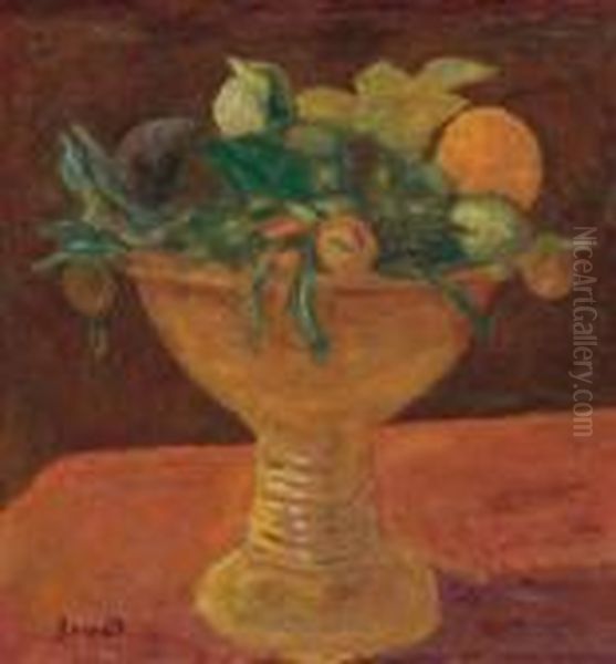 Le Compotier De Mandarines Oil Painting by Pierre Bonnard