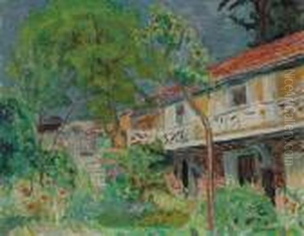 Ciel D'ete Oil Painting by Pierre Bonnard