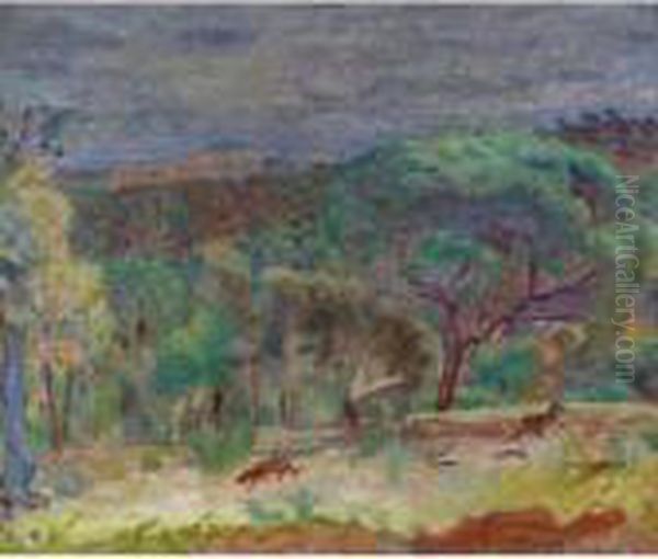 Le Ravin Oil Painting by Pierre Bonnard