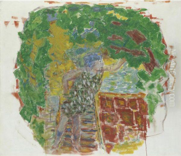 La Cueillette Des Fruits Oil Painting by Pierre Bonnard