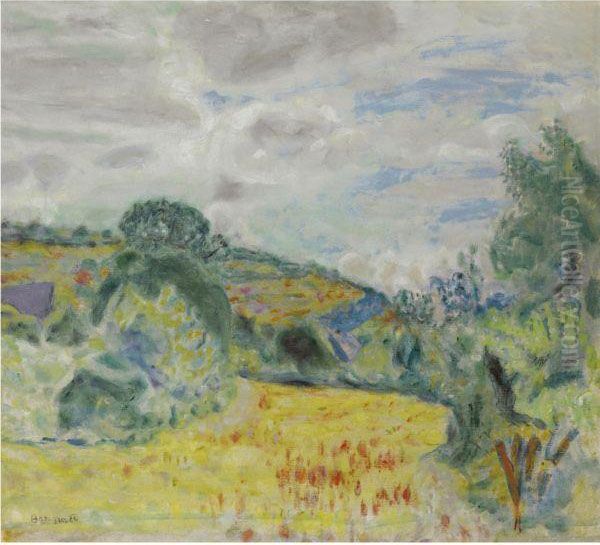 Paysage Oil Painting by Pierre Bonnard