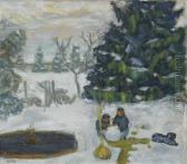 Boule De Neige Oil Painting by Pierre Bonnard