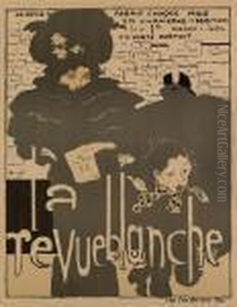 La Revue Blanche Oil Painting by Pierre Bonnard