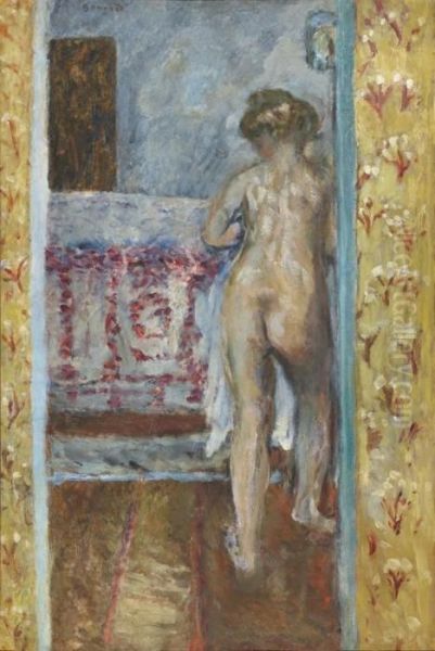 Femme A L'alcove Oil Painting by Pierre Bonnard