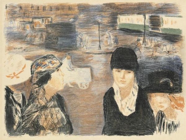 Place Clichy Oil Painting by Pierre Bonnard