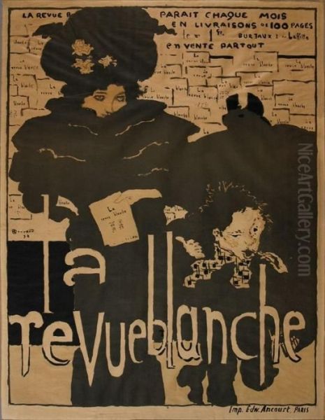 La Revue Blanche Oil Painting by Pierre Bonnard