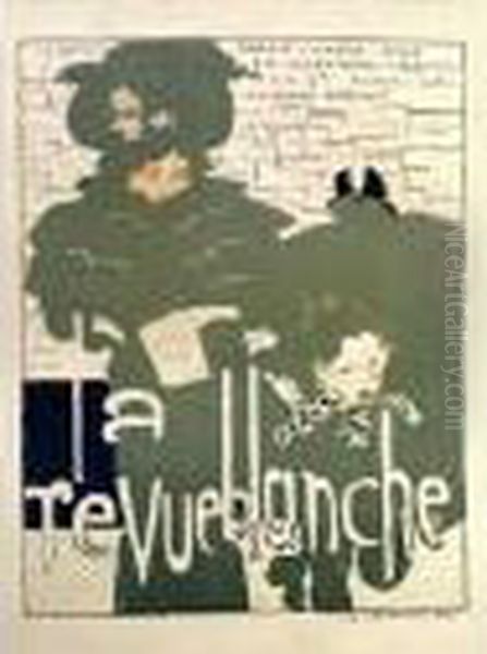 La Revue Blanche Oil Painting by Pierre Bonnard