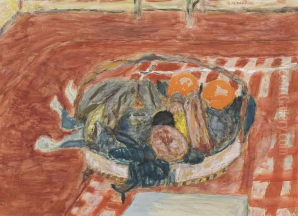 Corbeille De Fruits Oil Painting by Pierre Bonnard