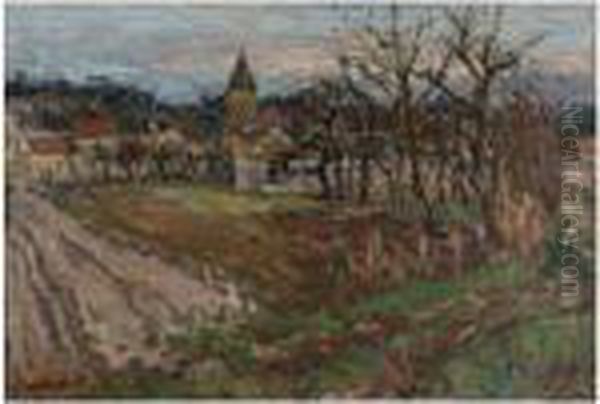 Vetheuil Oil Painting by Pierre Bonnard