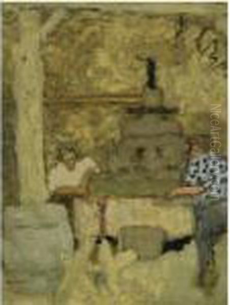 Le Pressoir Au Grand-lemps Oil Painting by Pierre Bonnard