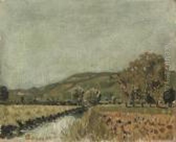 Paysage Du Dauphine Oil Painting by Pierre Bonnard