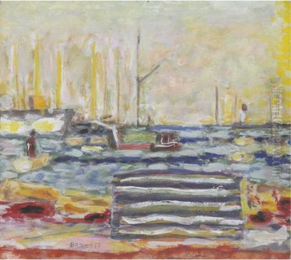 Le Port De Cannes Oil Painting by Pierre Bonnard