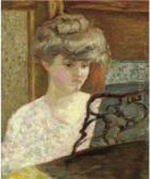 Property From A Distinguished Private Collection
 

 
 
 

 
 Misia Au Piano Ou Portrait De Misia Natanson Oil Painting by Pierre Bonnard