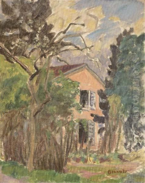 La Maison A Vernon Oil Painting by Pierre Bonnard