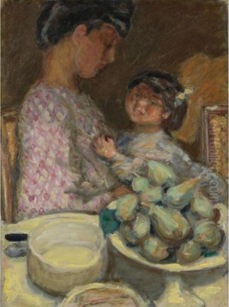 Le Plat De Figues Oil Painting by Pierre Bonnard