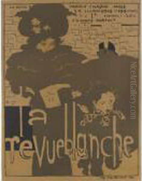 La Revue Blanche Oil Painting by Pierre Bonnard