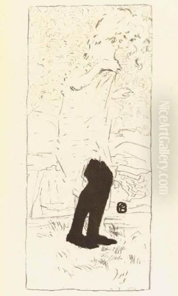 Femme En Chemise Oil Painting by Pierre Bonnard