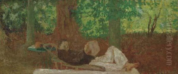 La Sieste Oil Painting by Pierre Bonnard