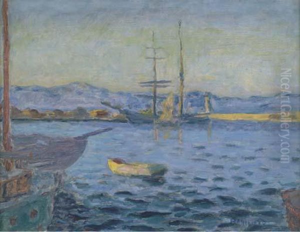 Le Port De Saint-tropez Oil Painting by Pierre Bonnard