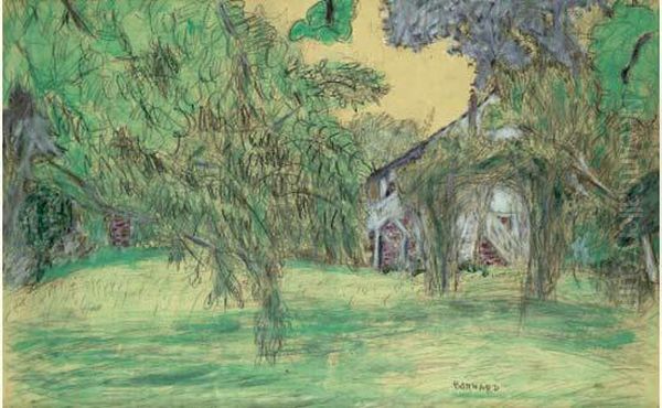 La Maison Du Peintre A Vernon, Eure by Pierre Bonnard