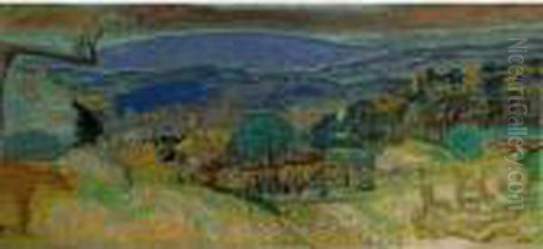 Cannet Oil Painting by Pierre Bonnard