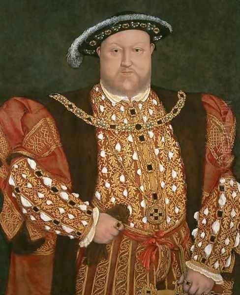 Portrait of Henry VIII Oil Painting by Hans Holbein the Younger