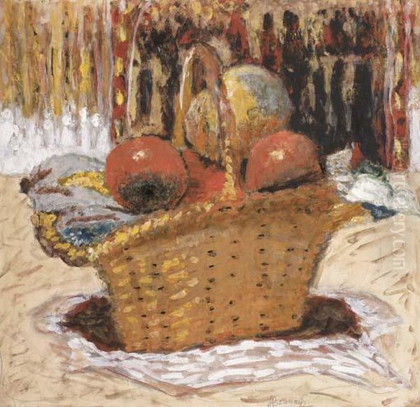 Corbeille De Fruits Oil Painting by Pierre Bonnard