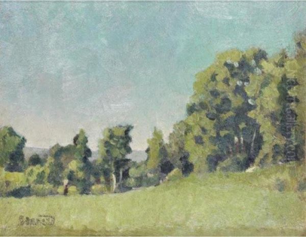 Paysage Du Dauphine Oil Painting by Pierre Bonnard