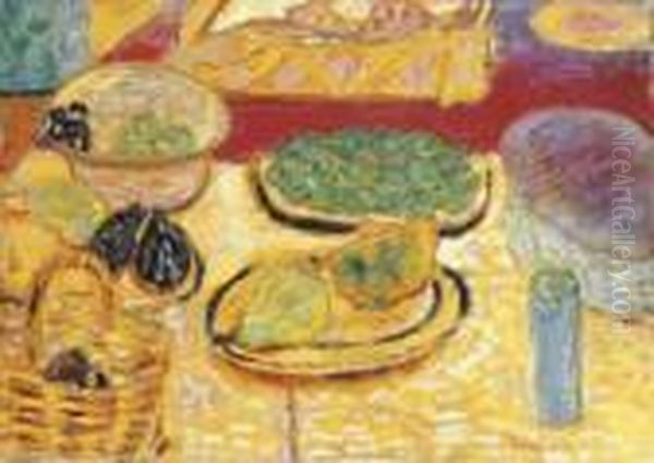 Le Dessert Oil Painting by Pierre Bonnard