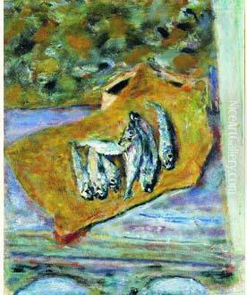 Les Sardines, Vers 1944 by Pierre Bonnard