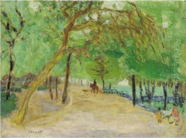 Le Bois De Boulogne Oil Painting by Pierre Bonnard