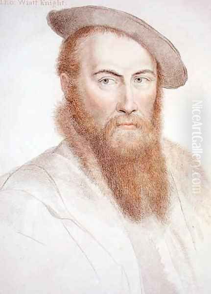 Sir Thomas Wyatt Oil Painting by Hans Holbein the Younger