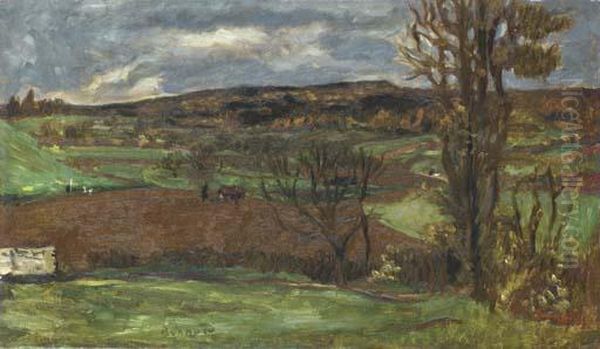 Paysage Du Dauphine Oil Painting by Pierre Bonnard