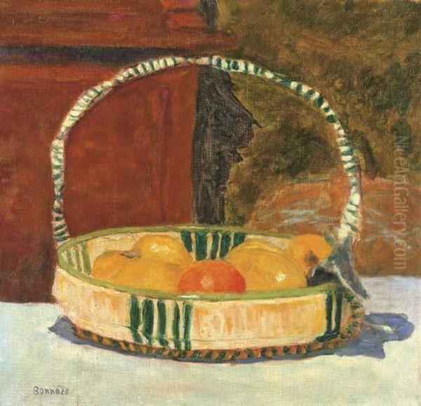 Corbeille De Fruits Oil Painting by Pierre Bonnard