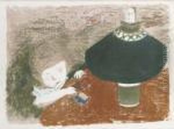 L'enfant A La Lampe Oil Painting by Pierre Bonnard