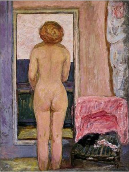 Femme Nue Vue De Dos by Pierre Bonnard