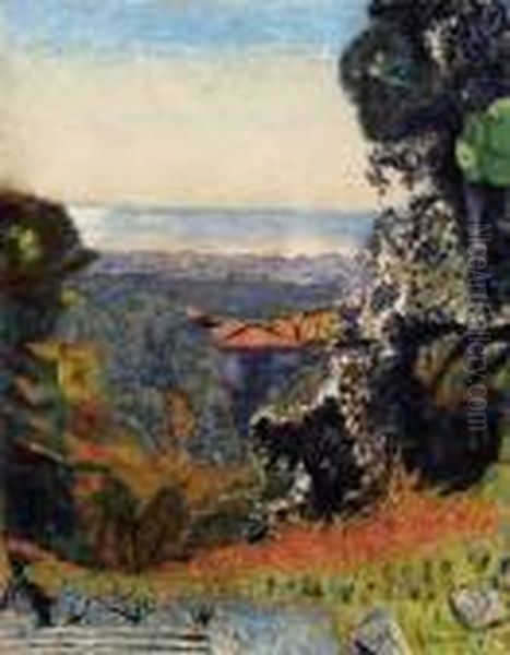 Paysage Classique Oil Painting by Pierre Bonnard