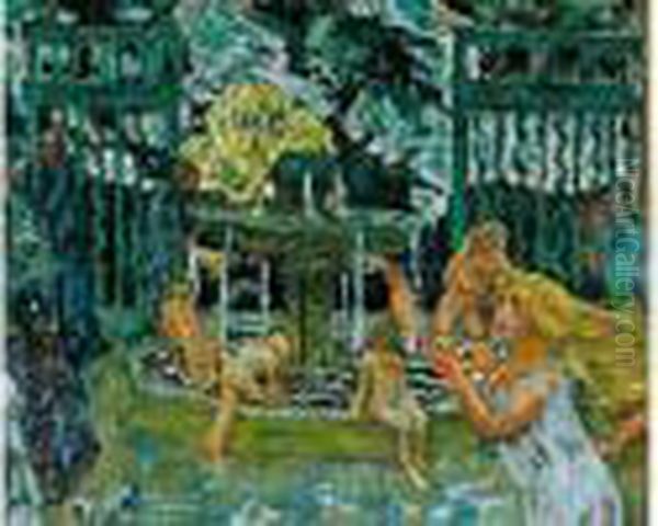 Le Plaisir Oil Painting by Pierre Bonnard