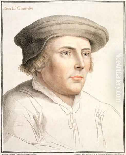 Richard Rich First Baron Rich Oil Painting by Hans Holbein the Younger