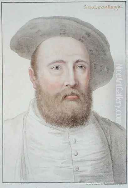 Sir George Carew Oil Painting by Hans Holbein the Younger