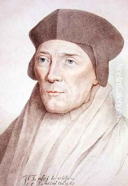 John Fisher Bishop of Rochester 1469-1535 Oil Painting by Hans Holbein the Younger