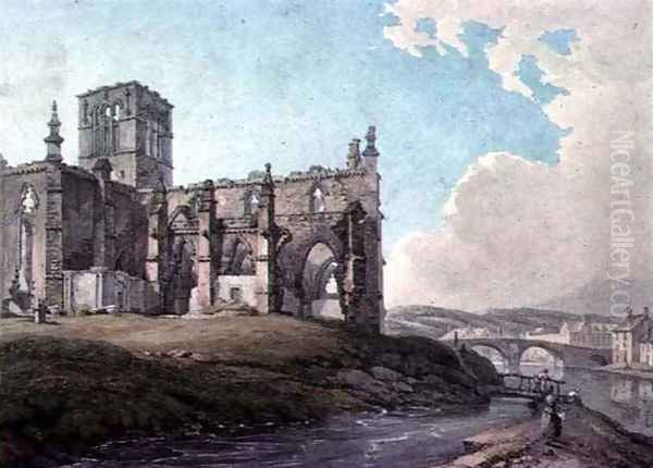 Prior Church Haddington Oil Painting by Thomas Hearne