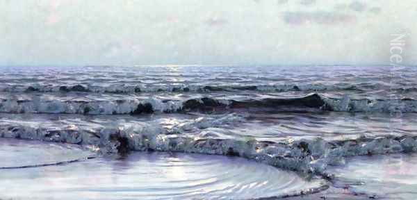 Seascape Oil Painting by Alexander Thomas Harrison