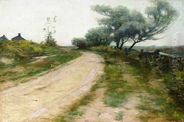 The Road to the Coast, 1885 Oil Painting by Alexander Thomas Harrison