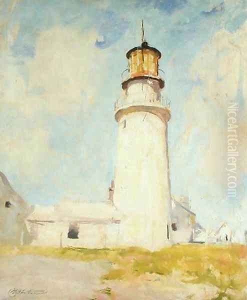 Highland Light Oil Painting by Charles Webster Hawthorne