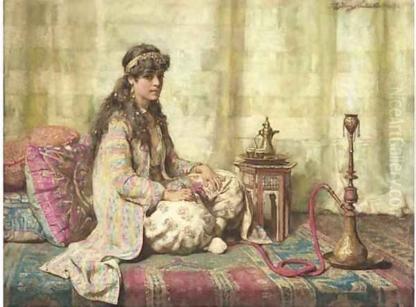 The hareem favourite Oil Painting by John Henry Henshall